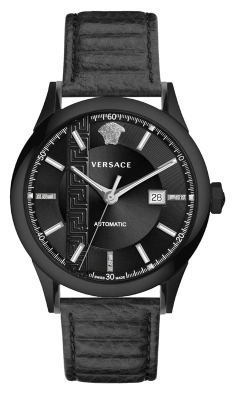 aiakos versace watch|Versace Men's Watch Aiakos 44mm Automatic Black Diamond .